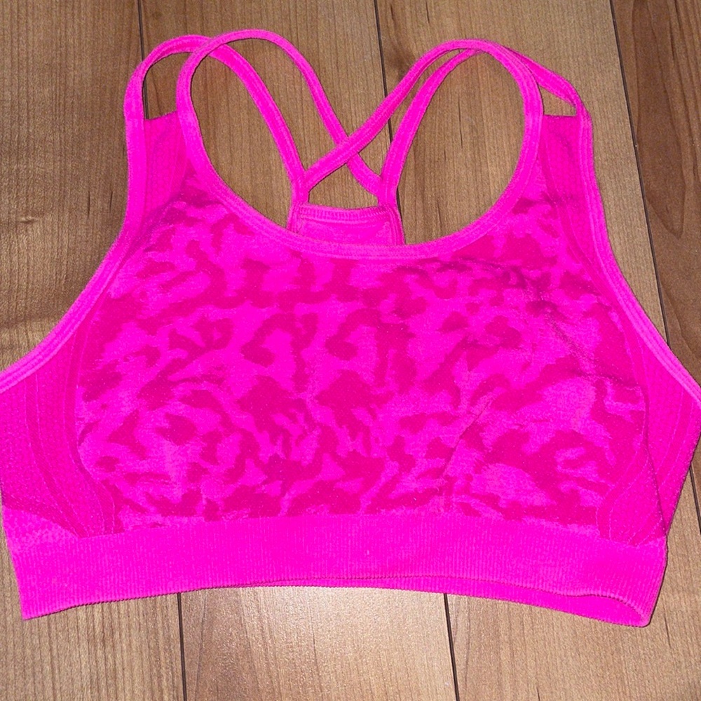 Neon Pink Zella Sports Bra